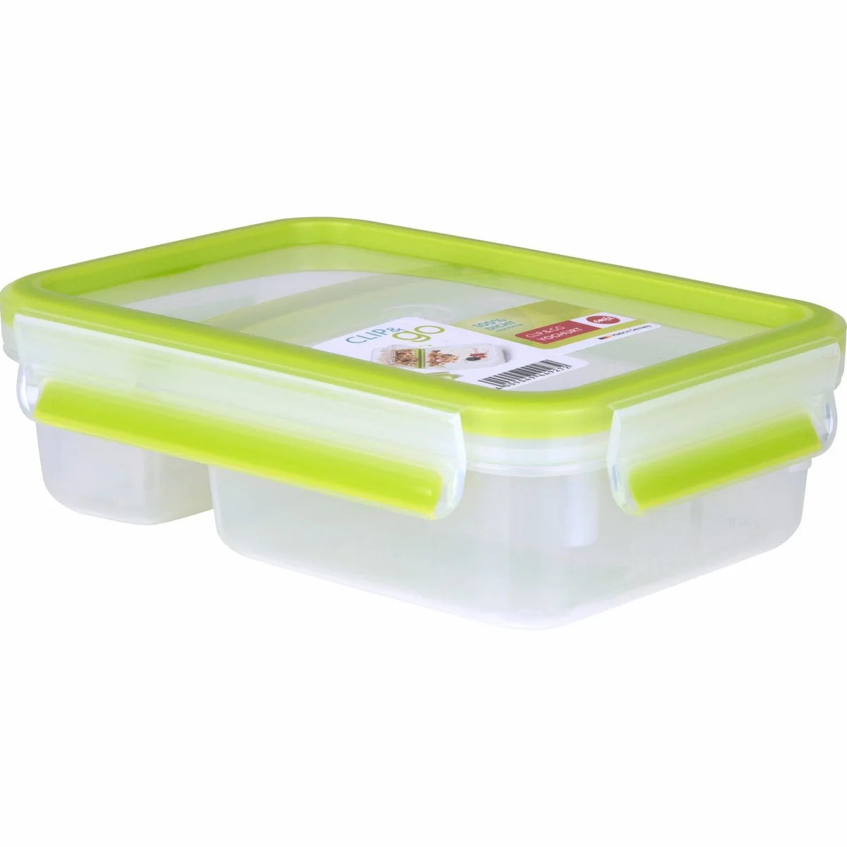 Emsa CLIP & GO Joghurtbox 0,6 Liter, praktische Frische-Dichtung für unterwegs 2
