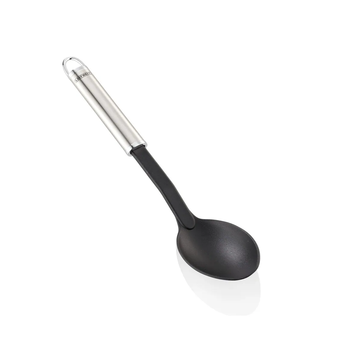Leifheit Gemüselöffel Nylon, hitzebeständig bis 160°C, Edelstahlgriff, Aufhängeöse