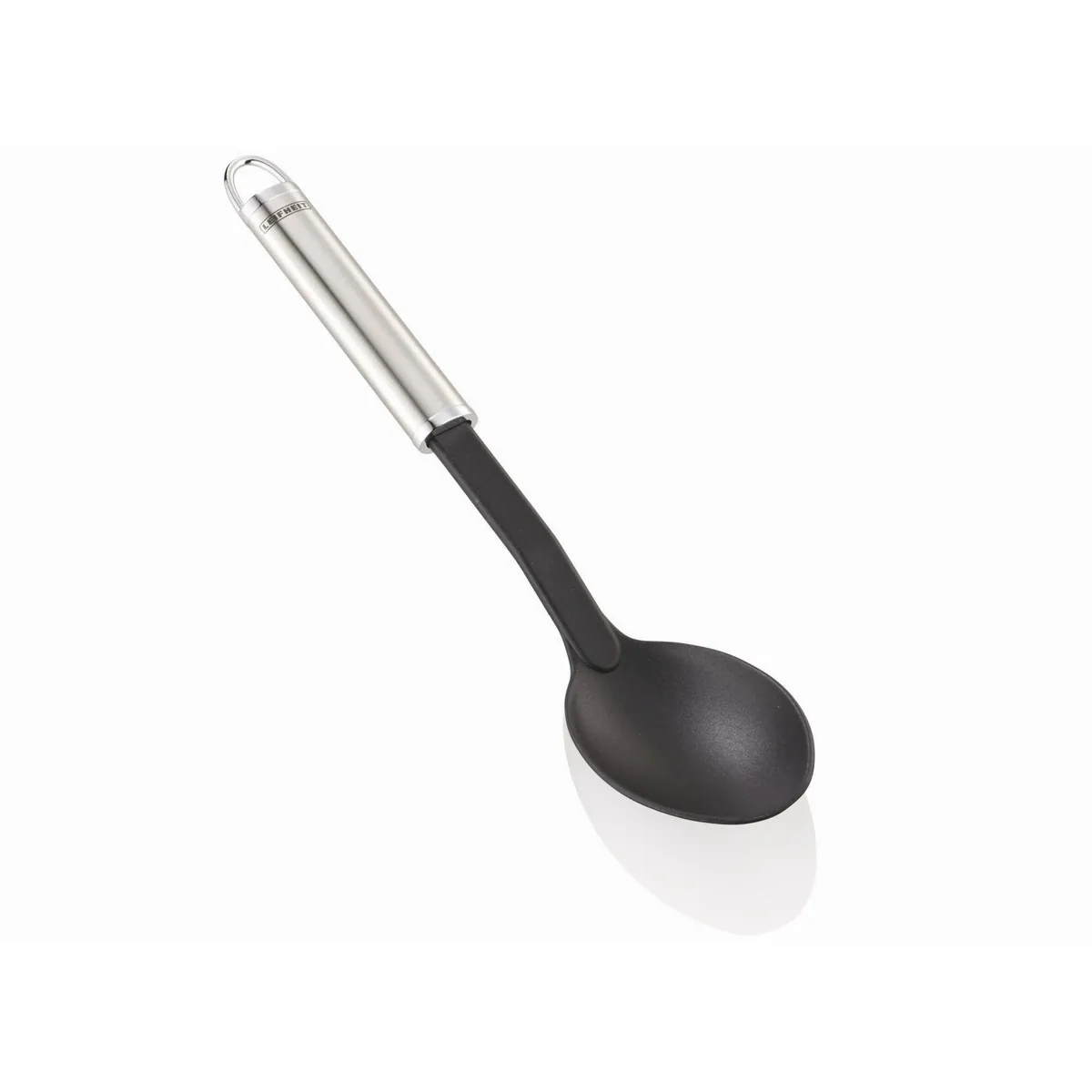 Leifheit Gemüselöffel Nylon, hitzebeständig bis 160°C, Edelstahlgriff, Aufhängeöse 3