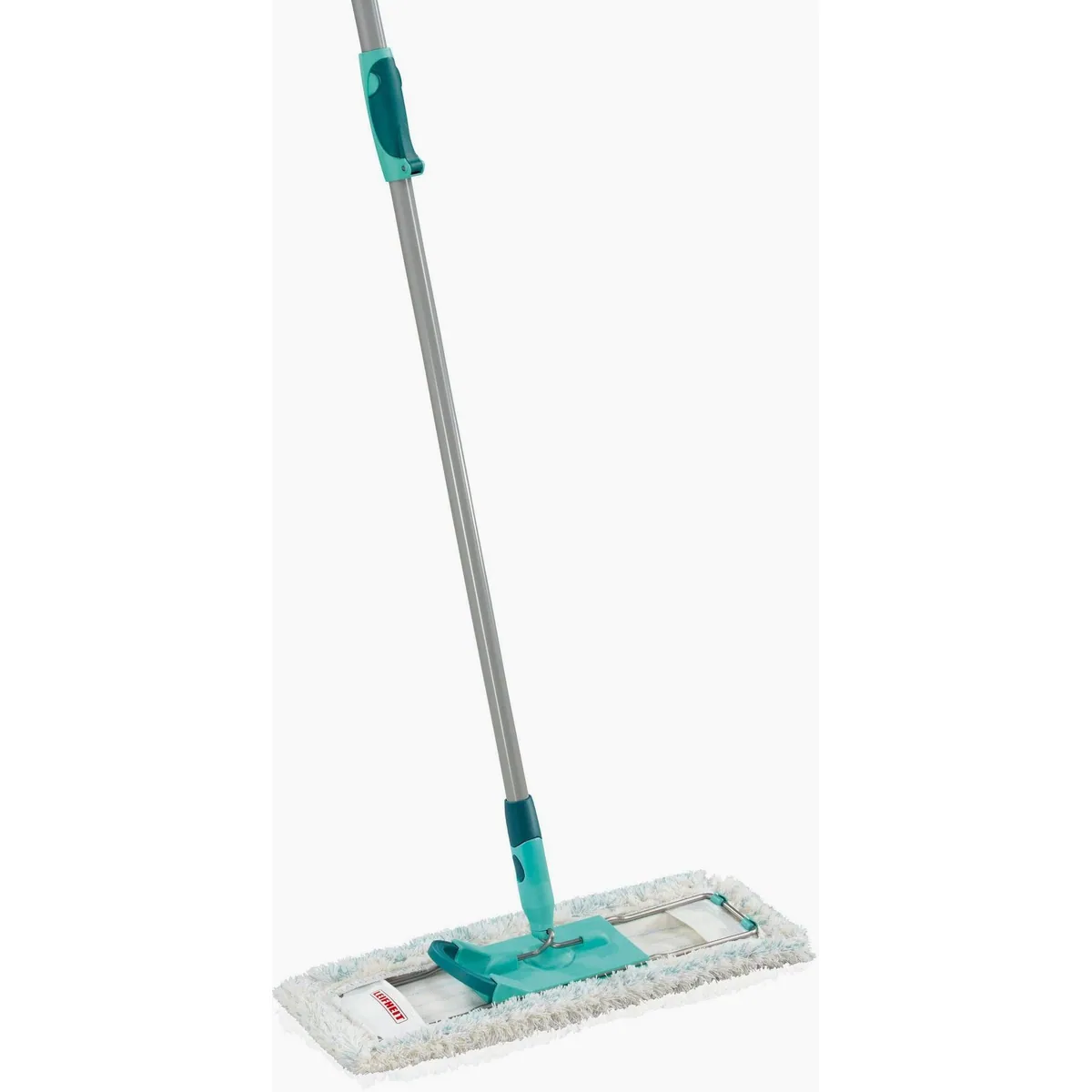 Leifheit Profi XL Bodenwischer-Set, 360° Drehgelenk, teleskopierbar, Baumwollfasern
