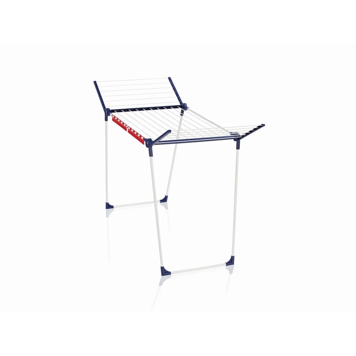 Leifheit Pegasus 180 Solid Wäscheständer, 18m Trockenlänge, stabiler Stand, Kleinteilehalter