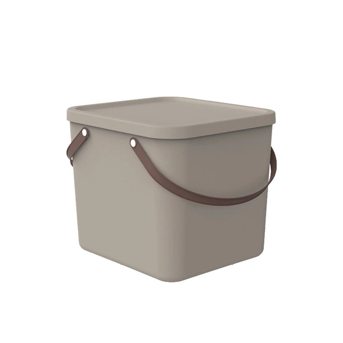 Rotho Albula Aufbewahrungsbox 40l, praktischer Deckel, langlebiger Kunststoff