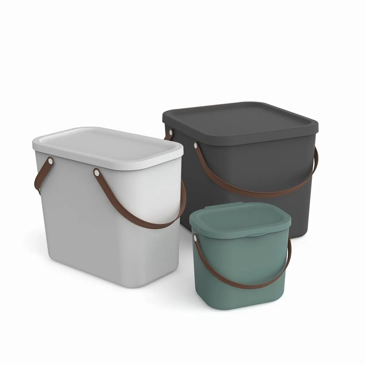 Rotho Albula Aufbewahrungsbox 40l, praktischer Deckel, langlebiger Kunststoff 5