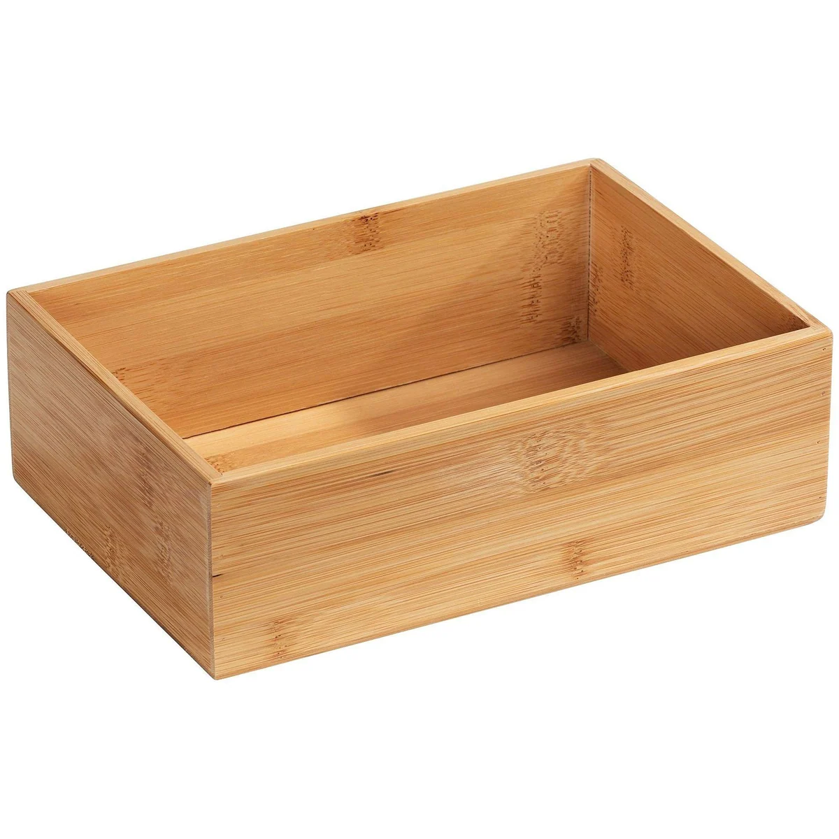 Wenko Terra Aufbewahrungsbox, stapelbar, aus Bambus, 2er Set 2