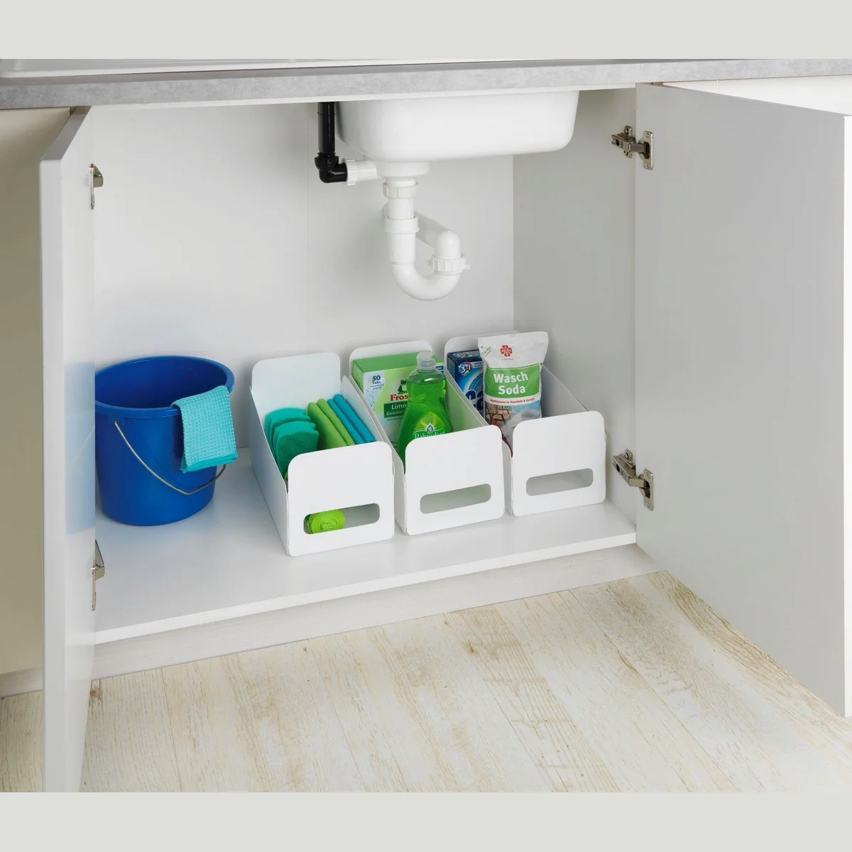 Wenko Organizer Universal Set, faltbar, vielseitig einsetzbar, Kunststoff 2