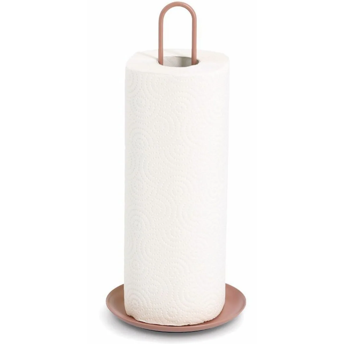 Zeller Küchenrollenhalter Mocca, stilvoll, standsicher, trendige Farbe 2